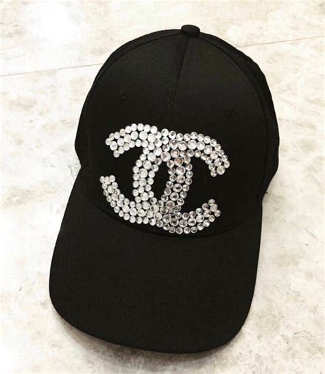 chanel baseball hat|chanel inspired baseball cap.